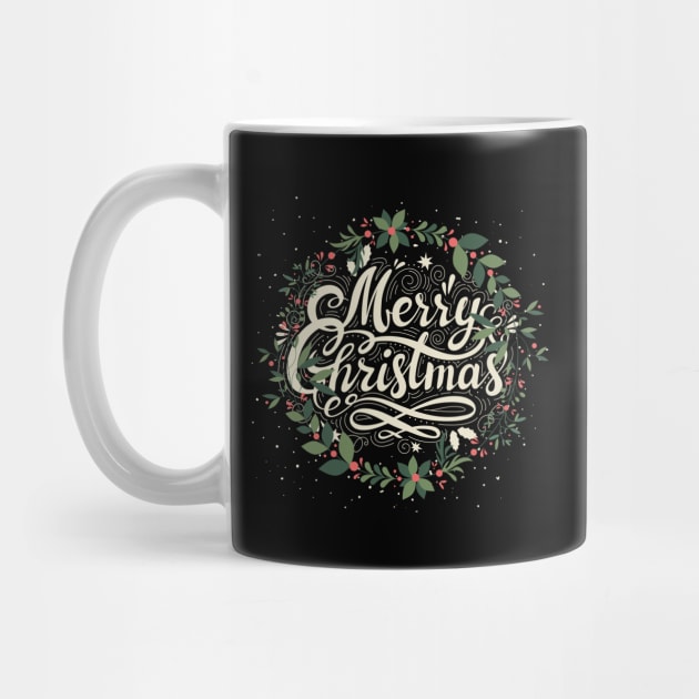 Merry Christmas Floral Look by NICHE&NICHE